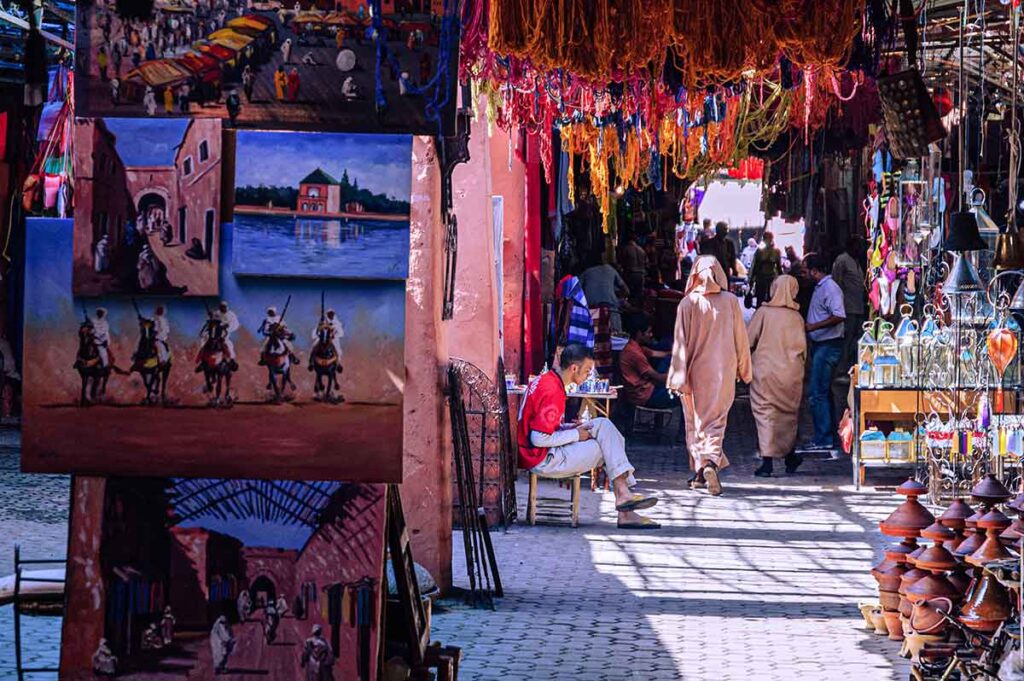 Marrakech : les souks