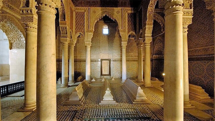 Les Tombeaux Saadiens à Marrakech